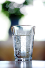glass of water