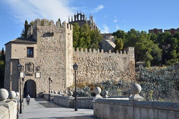 Pont San Martin à Tolède, Espagne