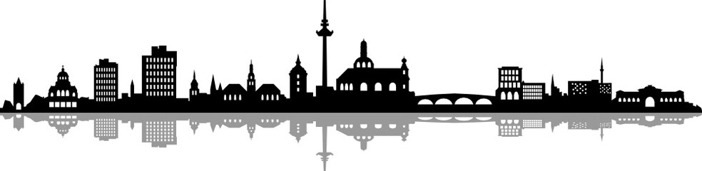 Skyline Mannheim Germany