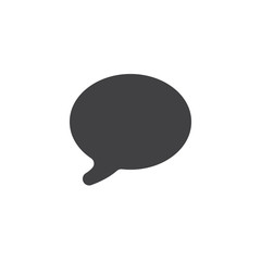 Dialogue speech bubbles vector icon. filled flat sign for mobile concept and web design. Chat message simple solid icon. Conversation symbol, logo illustration. Pixel perfect vector graphics