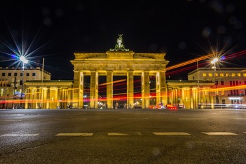 Fototapeta na wymiar Brandenburger Gate in Berlin, Germany