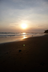 Sonnenuntergang am Meer