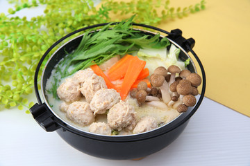 鶏団子鍋
