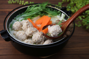 鶏団子鍋
