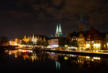 Obraz premium Lübeck an der Trave