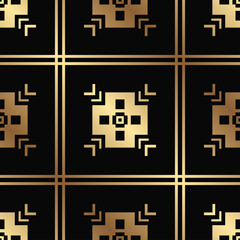 Obraz premium Art Deco Seamless Pattern