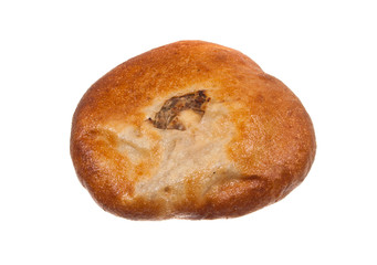 patty isolated on white background