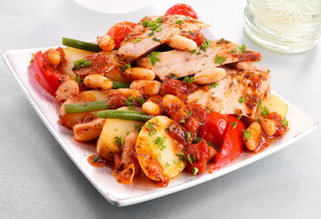 TUNA BEAN CASSOULET