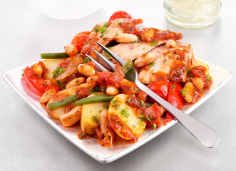 TUNA BEAN CASSOULET