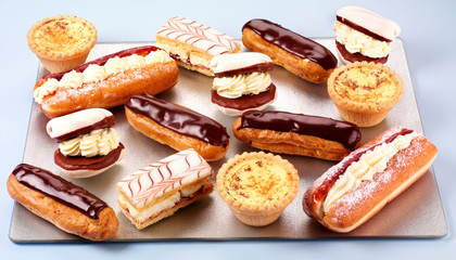SELECTION OF CREAM CAKES