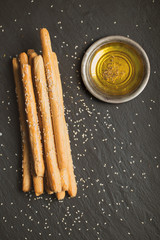 breadsticks or Italian grissini