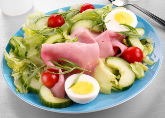 HAM AND EGG SALAD