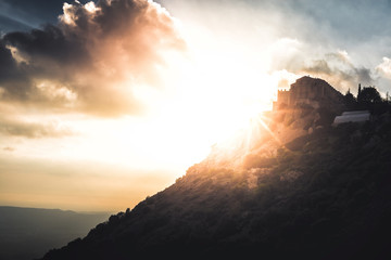 Stavrovouni Monastery, a Greek Orthodox monastery which stands on the top of a hill called Stavrovouni