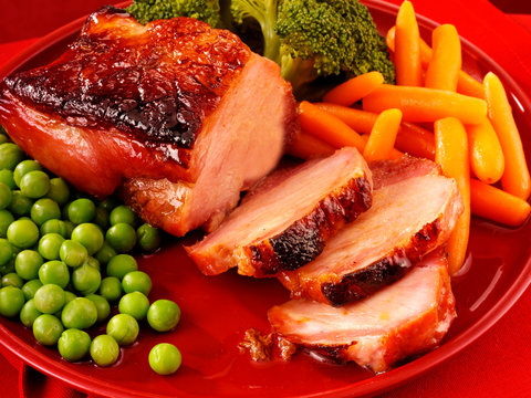 ROAST GAMMON OR HAM MEAL