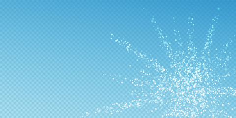 Magic stars sparse Christmas background. Subtle fl