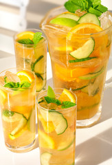 Fototapeta premium PIMMS SUMMER PUNCH