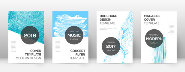 Cover page design template. Modern brochure layout