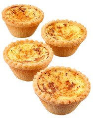 CUSTARD TARTS CUT OUT