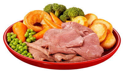 ROAST BEEF DINNER CUT OUT