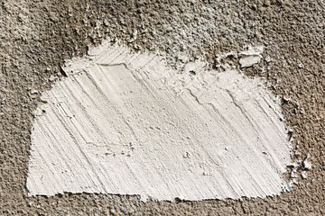 fragment of concrete wall with putty. can be used as mock up for your text
