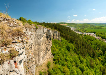 Kotyz limestone rocks, National Natural Monument, Cesky raj, Czech republice
