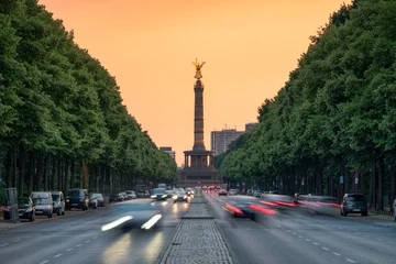  Siegessäule en Strasse des 17. Juni, Berlijn, Duitsland © eyetronic