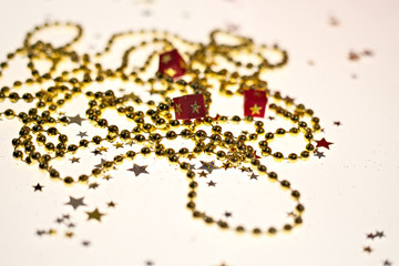 Christmas and New Year holidays background, winter season. Christmas greeting card