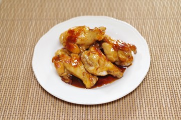 手羽もとの甘辛焼き