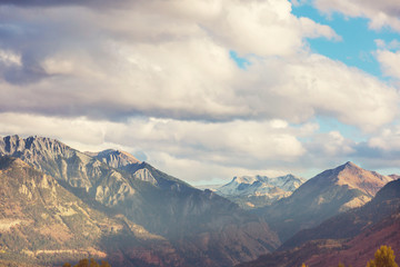 Obraz na płótnie Canvas Mountains in Colorado