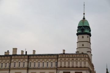 Old roof and tower