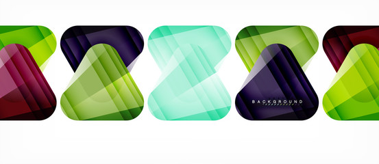 Geometric abstract background, triangles