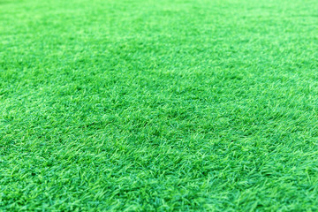 Artificial green grass or astroturf for background