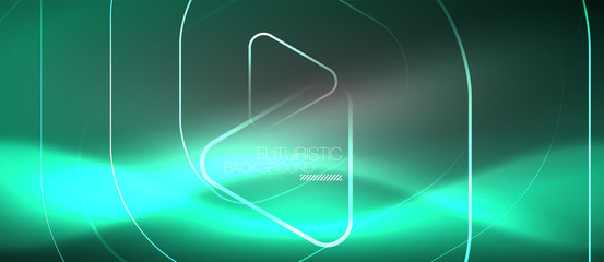 Vector neon color abstract background