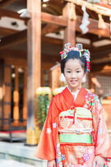 七五三のお祝い
