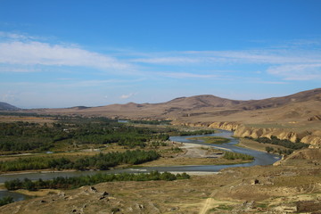 Fototapeta na wymiar Landschaft Georgien