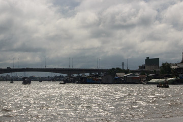 bridge over the mekong river vietnam