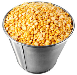 CONTAINER FULL OF CHANA DAL