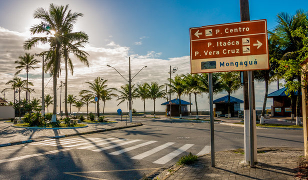 Praias de Santos SP - Mongagu&aacute;