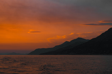 Beautiful Croatia view from Sea