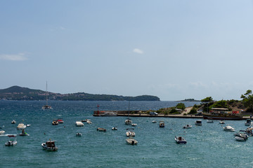 Fototapeta na wymiar Beautiful Croatia view from Sea