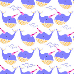 Obraz premium Whale shark pattern3