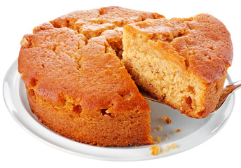 STICKY TOFFEE CAKE CUT OUT