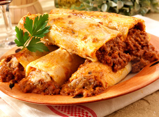 ITALIAN BEEF CANNELLONI