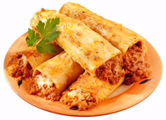 ITALIAN BEEF CANNELLONI CUT OUT