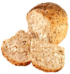 ORGANIC MULTISEED BREAD LOAF,CUT OUT