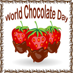 Red berry strawberry dipped in melting dark chocolate, fruit, fondue recipe, valentine concept, transparent,