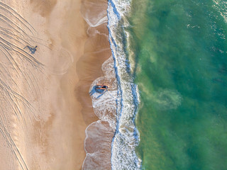 Drone beach florianopolis