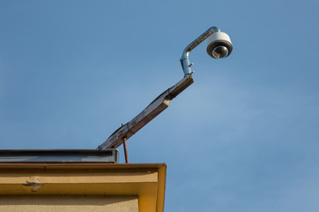 Fototapeta premium Traffic cam on the roof