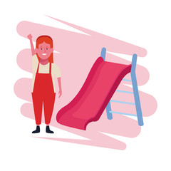 children at the playground