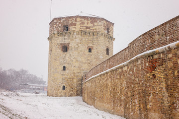 fortress under the snow